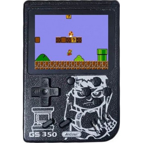 Andowl Παιχνιδοκονσόλα Φορητή 500 Σε 1 Μαύρο