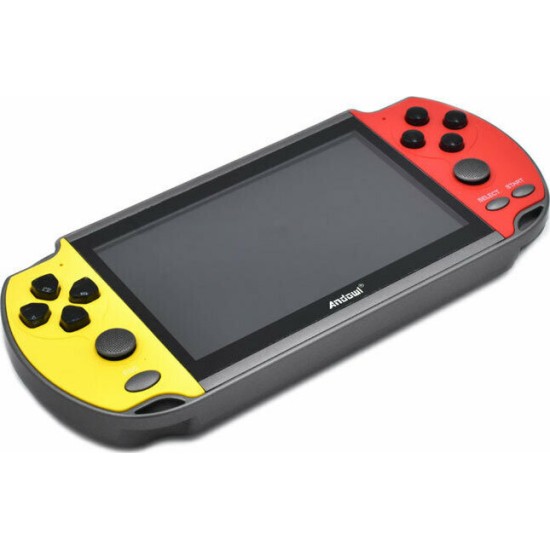 Andowl Gaming Κονσόλα Q-A32 Κίτρινο/Κόκκινο Με Κλασικά Παιχνίδια 8GB Andowl Gaming Κονσόλα Q-A32 Κίτρινο/Κόκκινο Με Κλασικά Παιχνίδια 8GB