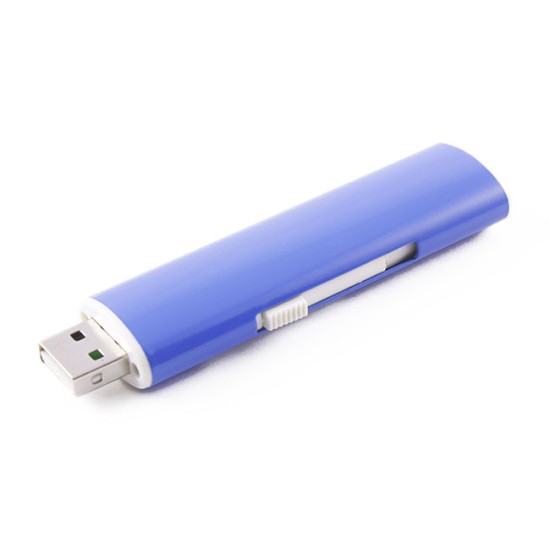 Αναπτήρας Επαναφορτιζόμενος Usb - Blue