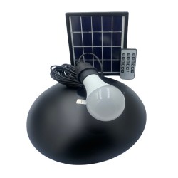 5W πάνελ με LED λαμπτήρα E27 3W ηλιακο Φωτιστικό επαναφορτιζόμενο-ΟΕΜ