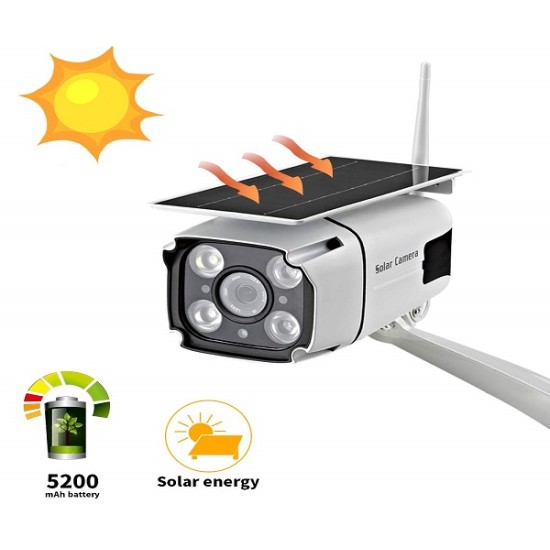 Ασύρματη Κάμερα Παρακολούθησης με Ηλιακό Πάνελ OEM