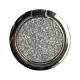 Oem Pop Socket Ring Stand Glitter Holder Για Smartphone Ασημί