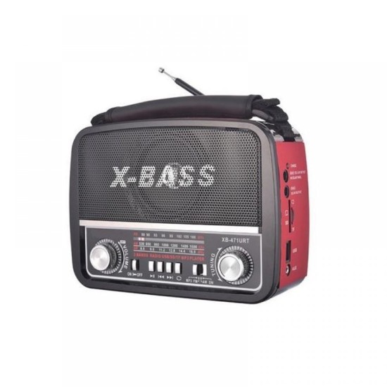 ΦΟΡΗΤΟ ΡΑΔΙΟΦΩΝΟ FM/USB/SD - WAXIBA XB-471URT XB-422URT