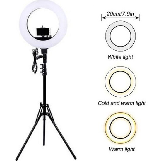 Φωτογραφικό Φωτιστικό Δαχτυλίδι Ring Lamp Light LED