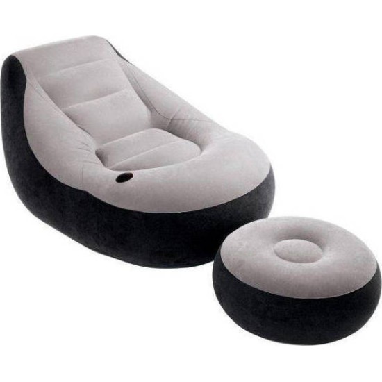 Πολυθρόνα Φουσκωτή Με Υποπόδιο Inflatable Air Sofa OEM Intime Yt-125 Πολυθρόνα Φουσκωτή Με Υποπόδιο Inflatable Air Sofa OEM Intime Yt-125