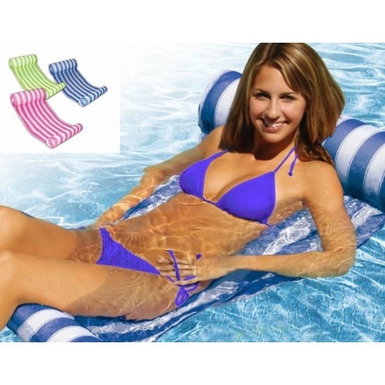 ​Στρώμα Και Αιώρα Θαλάσσης Water Floating Row Hammock Μπλε