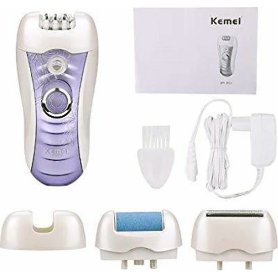 Σετ Αποτρίχωσης Epilator για Σώμα & Μπικίνι Kemei 3-in-1 KM-3012