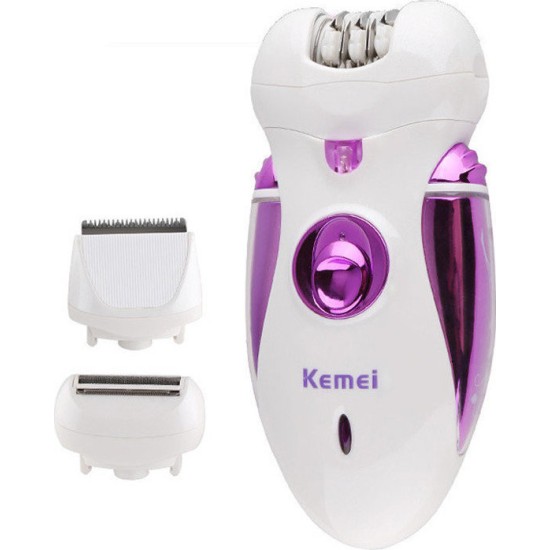 ​Επαναφορτιζόμενη Αποτριχωτική Συσκευή 3 σε 1 Kemei KM-3020