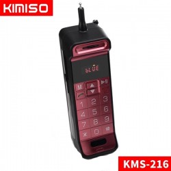 Ασύρματο Φορητό KIMISO KMS-216 Wireless Speaker 5W Support USB / TF / FM Black