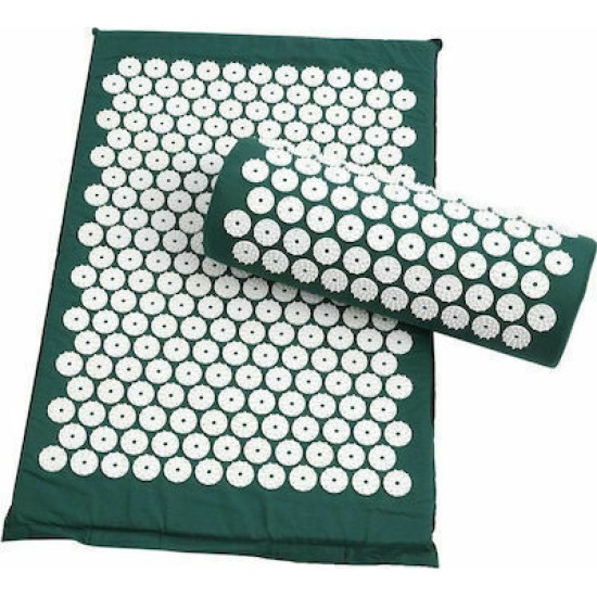 Μαξιλάρι & χαλάκι μασάζ Acupressure Mat 2 σε 1