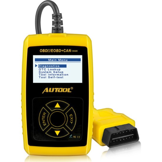 AUTOOL CS320 OBD2 Επαγγελματικό ψηφιακό διαγνωστικό αυτοκινήτου AUTOOL CS320 OBD2 Επαγγελματικό ψηφιακό διαγνωστικό αυτοκινήτου
