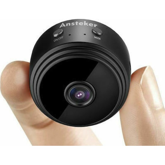 Κρυφή Κάμερα Παρακολούθησης Mini Ασύρματη IP WiFi 720p HD με Μπαταρία BS-00224 Κρυφή Κάμερα Παρακολούθησης Mini Ασύρματη IP WiFi 720p HD με Μπαταρία BS-00224