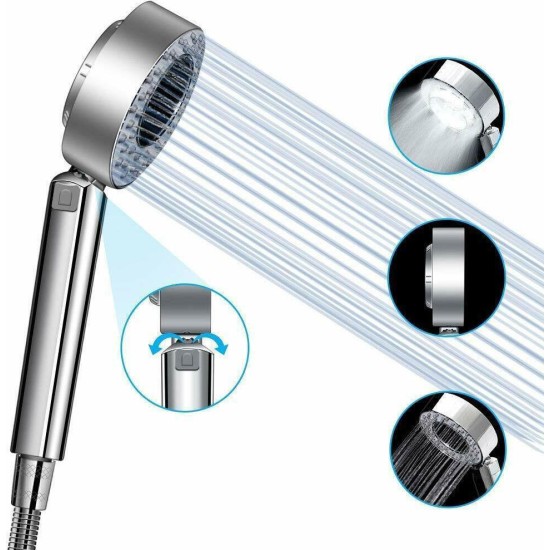 Πολυλειτουργικό Τηλέφωνο Ντους με Διπλή Ροή και Θήκη - Multifunctional Faucet High Pressure Shower