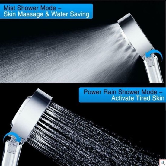 Πολυλειτουργικό Τηλέφωνο Ντους με Διπλή Ροή και Θήκη - Multifunctional Faucet High Pressure Shower