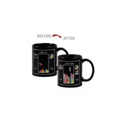 Κούπα Μαγική Mega Γυαλιστερή “Tetris” – Thermosensitive Tetris Mug Χωρητικότητας 330ml
