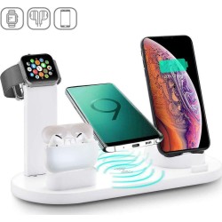Wireless Charging Pad (Qi) Λευκό (Q-L023)
