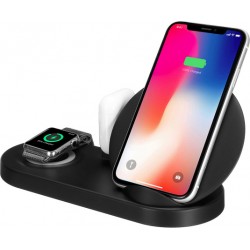 Ασύρματη βάση φόρτισης 5 σε 1 – W7 Charging station for Apple iPhone, iPad, iWatch, Earpods & USB