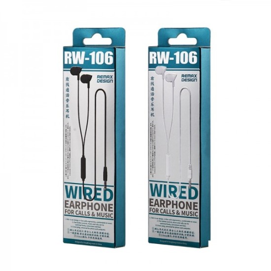 Ακουστικά Remax RW-106 (Μαύρο)