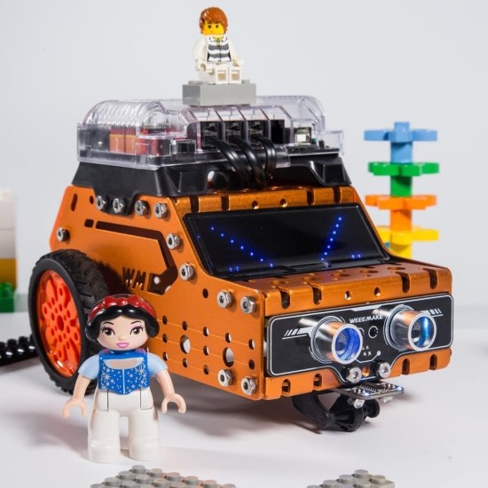 WeeeMake - Κιτ ρομποτικής WeeeBot 3-σε-1 STEM