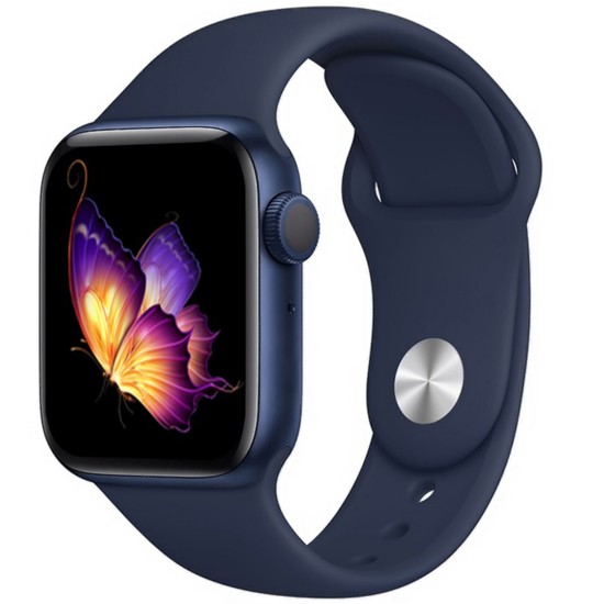 Smartwatch T55+ 44mm (Μπλε) oem