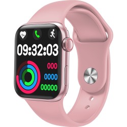 Smartwatch Μαύρο 40mm HW12 OEM Ροζ