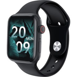 HW22 Series 6 Smart Watch Full Screen, 44MM, Men / Women, Split Screen, Bluetooth HD Call, Play Music, Sport Wrist Included Sensors (black)
