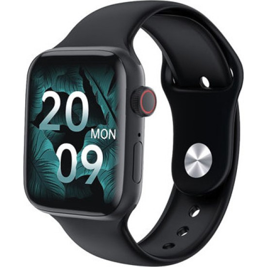 HW22 Series Smart Watch Full Screen, 44MM, Men Women, Split Screen,  Bluetooth HD Call, Play Music, Sport Wrist Included Sensors (black)