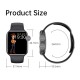 Smartwatch WearFit HW22 Pro Black 45mm Magnetic Navy Blue HW22 Series 6 Smart Watch Full Screen, 44MM, Men / Women, Split Screen, Bluetooth HD Call, Play Music, Sport Wrist Included Sensors (black)