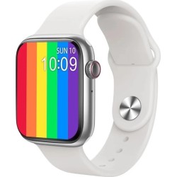 Smartwatch T55+ 44mm (Λευκό) oem