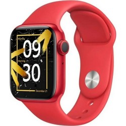 Smartwatch T55+ 44mm (Κόκκινο) oem