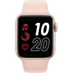 T55 Smartwatch με Παλμογράφο (Ροζ) oem