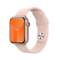 T55 Pro Max Aluminium 44mm Smartwatch με Παλμογράφο (Ροζ)