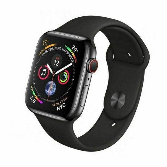 T55 Smartwatch με Παλμογράφο (Μαύρο) oem