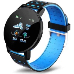 Smartwatch 119 Plus 44mm Με Bluetooth, IP67 - Μπλε- OEM