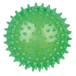 Nunbell Μπαλάκι 6.5cm Παιχνίδι Σκύλου με Ήχο Πράσινο