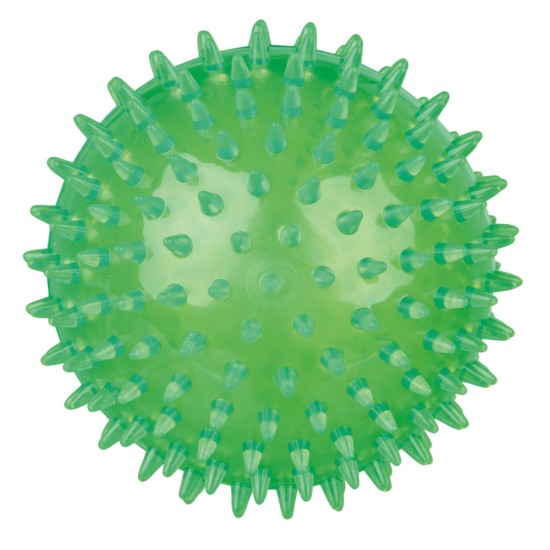 Nunbell Μπαλάκι 6.5cm Παιχνίδι Σκύλου με Ήχο Πράσινο