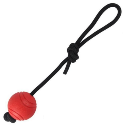 Παιχνίδι Σκύλου Μπάλα με Σχοινί Nunbell Κόκκινο