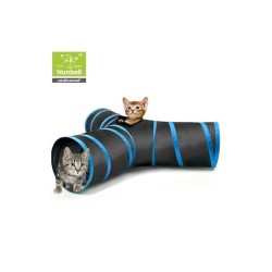 Πτυσσόμενο Τούνελ Παιχνίδι Γάτας με 3 Εισόδους Nunbell 