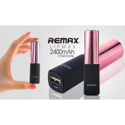 Φορητό Powerbank σε σχήμα κραγιόν Lipmax 2400mAh Remax