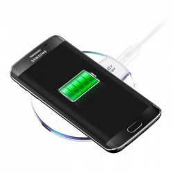 Fantasy QI Wireless Ασύρματη Βάση Φόρτισης για Samsung (CE/RoHS Certification) - Λευκό