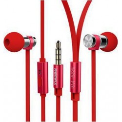 Ακουστικά Remax Earphone RM-565i Κόκκινο