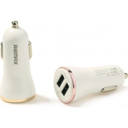 Remax Dual Φορτιστής αυτοκινήτου USB 2.4A RCC206 