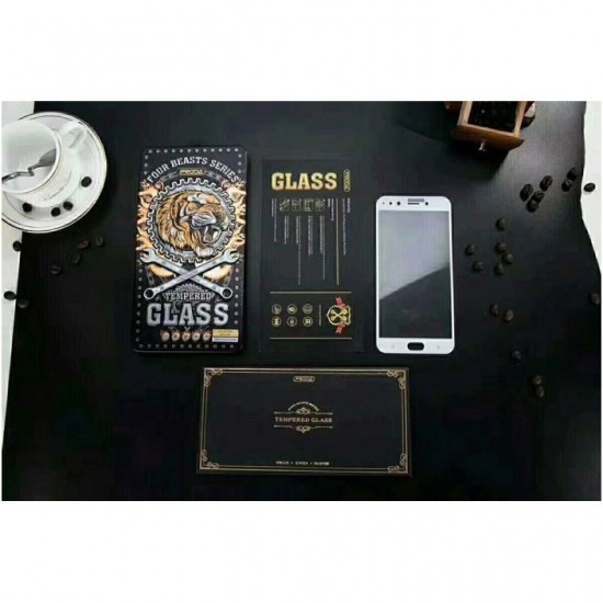 REMAX Four Beast Series Tempered Glass for iPhone X - Black