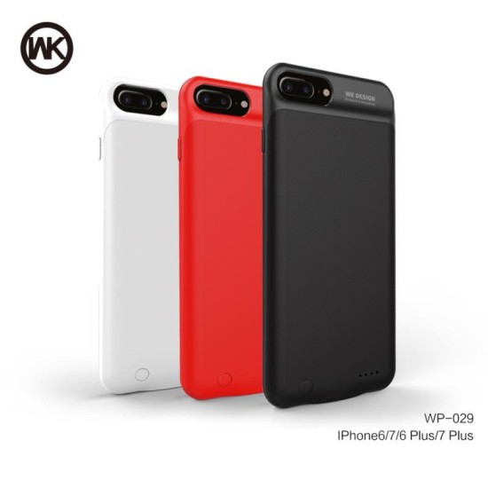 Wk Saki 2850mah Power Bank Phone Case For iPhone 6/iphone 7 Wp-029 - Black