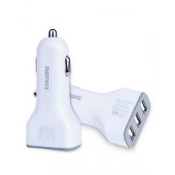 Remax Car Charger 3,6A USB x 3 White