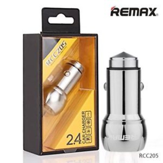 Φορτιστής Αυτοκινήτου Remax RCC205 2 x Usb 2,4A Φορτιστής Αυτοκινήτου Remax RCC205 2 x Usb 2,4A