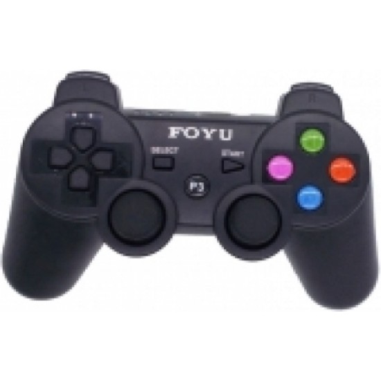 Foyu Dualshock Ασύρματο Gamepad για PS3 Μαύρο Foyu Dualshock Ασύρματο Gamepad για PS3 Μαύρο