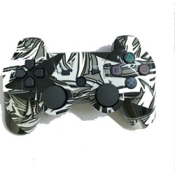 Doubleshock Ασύρματο Gamepad για PS3 Zebra