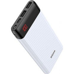 Power Bank 10000mAh με 2 Θύρες USB-A Ipipoo LP-15 Λευκό