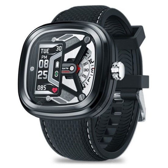 Zeblaze Hybrid 2 45mm Smartwatch με Παλμογράφο (Μαύρο)